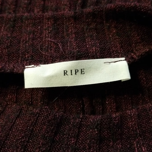 (M) Ripe Made in Canada Ribbed Knit Dress or Long Top Cozy Cabin Nordic Style