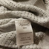 (M) Kismet Star Print Crochet Knit Oversized Loose Fit Lightweight Top