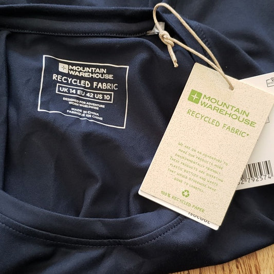 (10) NWT Mountain Warehouse Recycled Fabric Solid Office Classic Athleisure