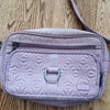 LUG Pastel Embroidered Small Crossbody or Shoulder Bag Lightweight Travel