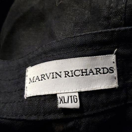 (XL) Marvin Richards 100% Linen Lightweight Blazer Business Casual Office