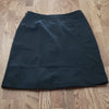 (12) Mantles Striped Midi Skirt Business Office Workwear Formal Black Tie