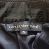 (S) Love & Other Things Patent Assymetrical Punk Goth Moto Biker Rock Cosplay