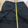 (10) Joseph Ribkoff Maxi Shirt Sheer Overlay Lace Trim Evening Side Slit