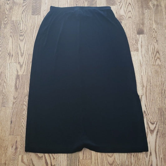 (M) TanJay Maxi Skirt Classic Business Casual Office Workwear Formal Professiona