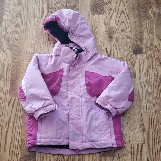 (2T) Etirel Waterproof Color Block Winter Jacket Cozy Outdoor Breathable Athlete