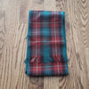 Tartan Print Fringe Plaid Lumberjack Traditional Fashion