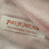 PASH MINA Silk and Pashmina Soft Pastel Fringe Long Scarf Accessories Accents