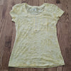 (M) Guess Sheer Scoop Neck Lightweight T-Shirt Pastel Retro Y2K