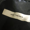 (L) Andy The-Anh Metallic Navy Blazer Black Tie Occasion Luxury Formal Office