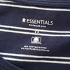 (S) R Essentials Striped Casual Fit Tee Loungewear Comfortable Classic