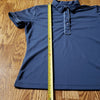 (M) Aurea Dri-Max Collared Top Golf Sporty Athleisure Splid Color Fitted