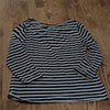 (M) Cleo Cleo Striped Top Casual Loungewear Comfortable Weekend Soft