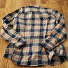 (M) Old Navy Plaid 100% Cotton Colorful Casual Farmhouse Country Rodeo Western