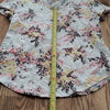 (M) Joe Fresh Floral Print Classic Colorful Cotton Slub T-Shirt Classic Fit