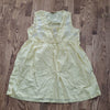 (M) April Cornell Pastel Lace Long Sleeveless Top Grannycore Fairycore Light