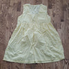 (M) April Cornell Pastel Lace Long Sleeveless Top Grannycore Fairycore Light