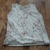 (M) Ness Made in Canada Embroidered Floral Cottagecore Bohemian Textured