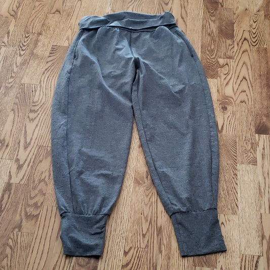 (M) Aerie Heathered Loose Fit Athleisure Activewear Yoga Relaxed Fit Comfy Harem