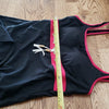 (10) Eco Swim Tassel Accent Swim Dress One Piece Swimwear Pool Beach Vacation